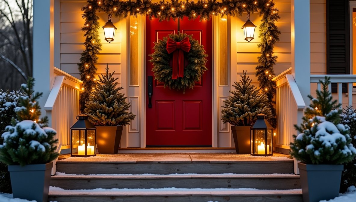 Front Porch Christmas Decor