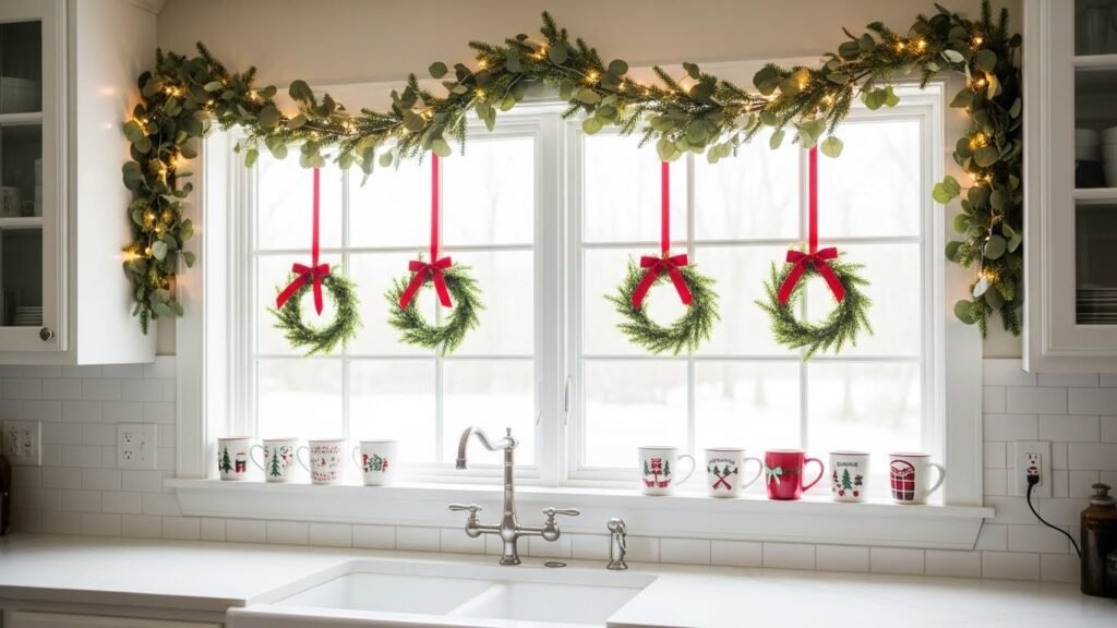 Window Christmas Decor Ideas