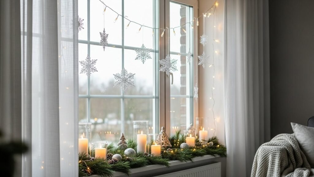Window Christmas Decor Ideas