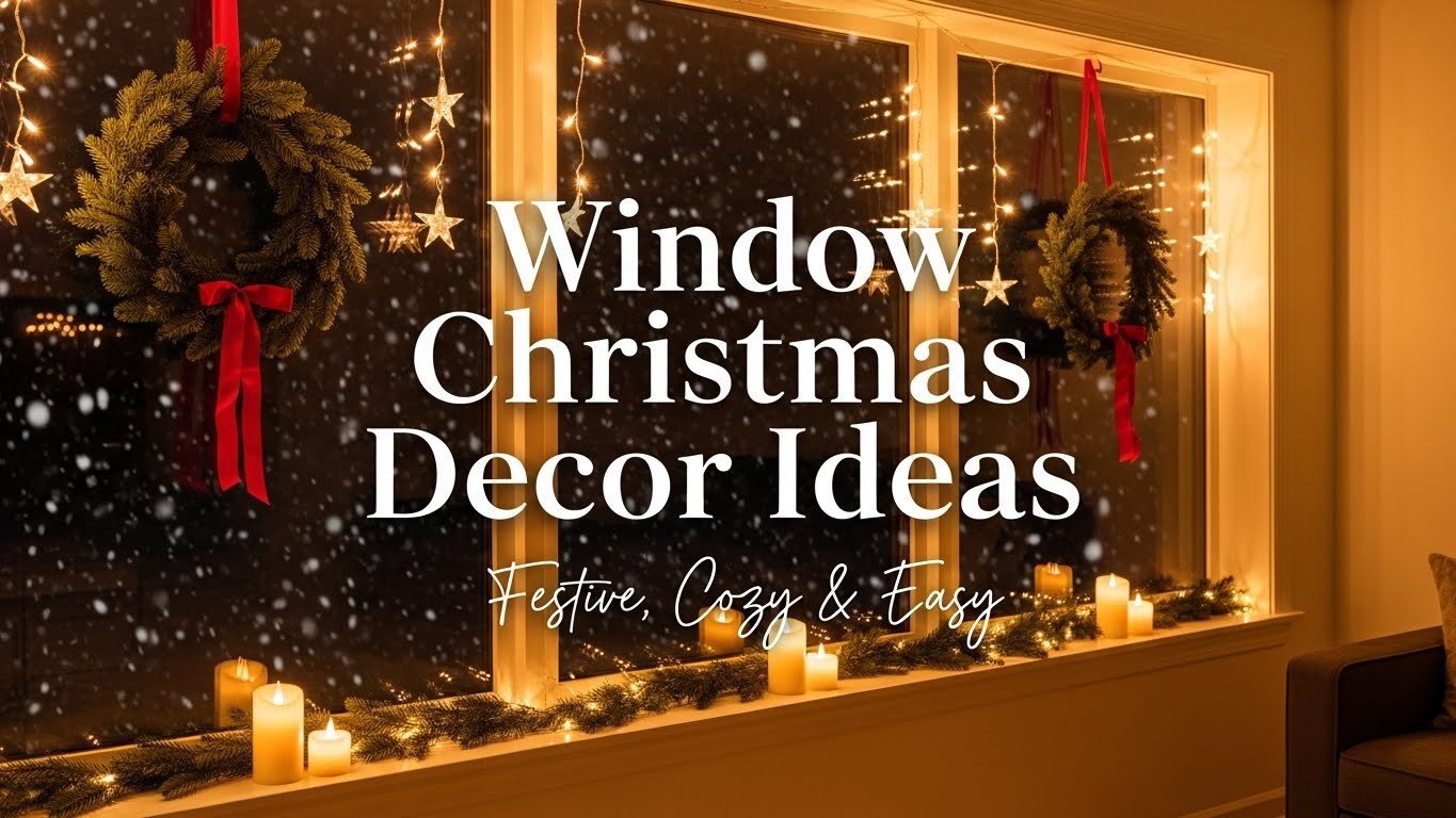 Window Christmas Decor Ideas