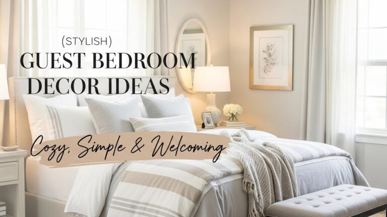 Guest Bedroom Decor