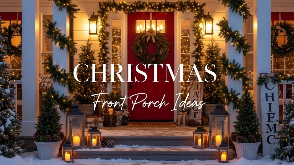 Christmas Front Porch Ideas