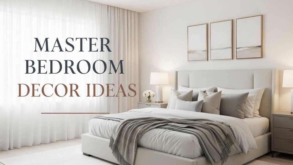 Master Bedroom Decor Ideas