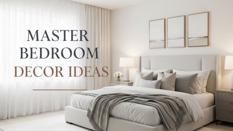 Master Bedroom Decor Ideas
