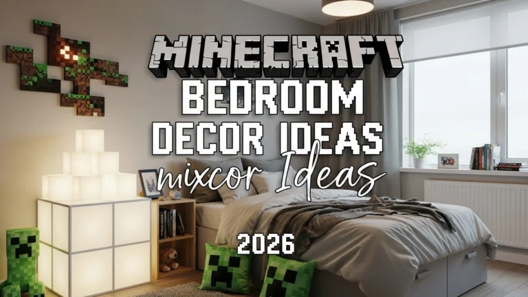 Minecraft Bedroom Decor