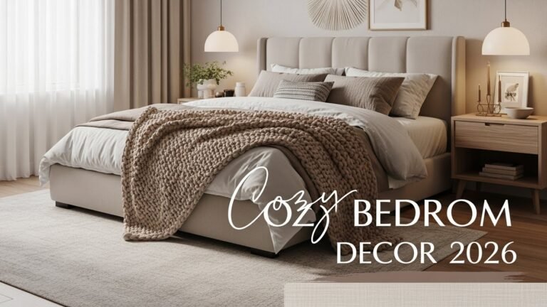 Cozy Bedroom Decor 2026