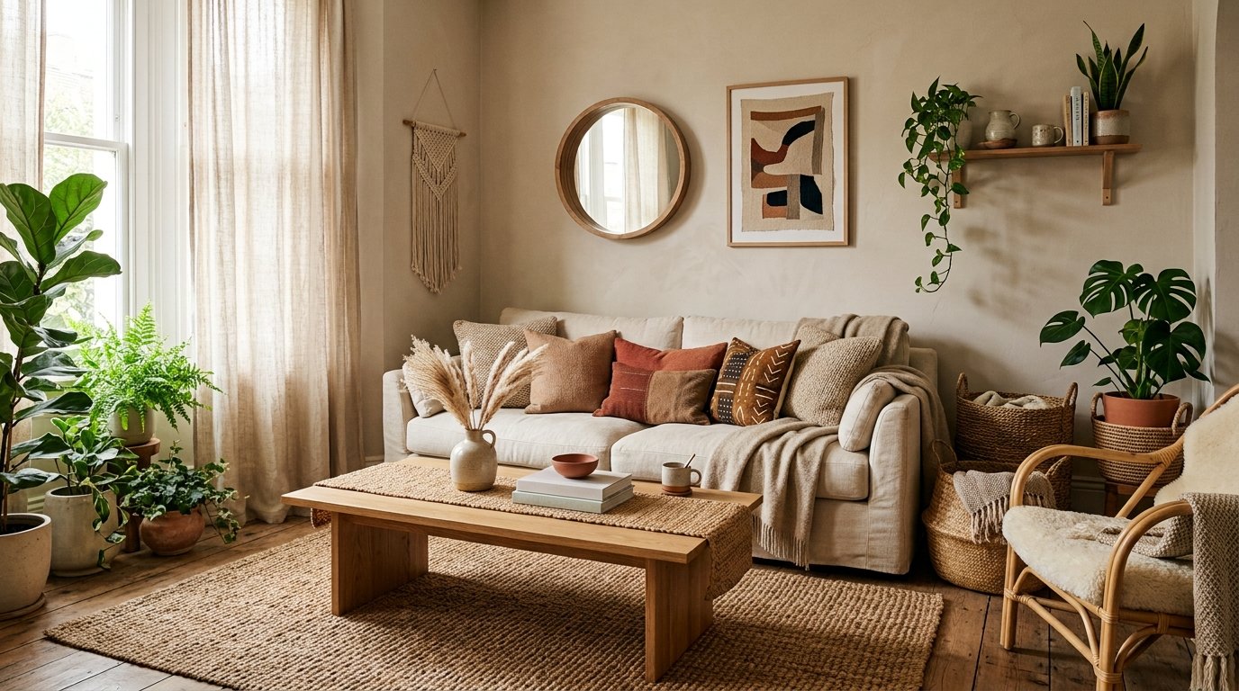 Boho Living Room Ideas