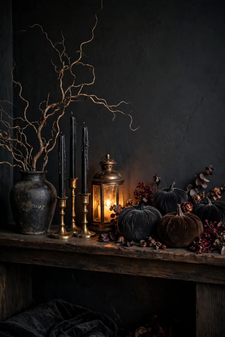 25 Moody Halloween Decor Ideas for a Hauntingly Elegant Home