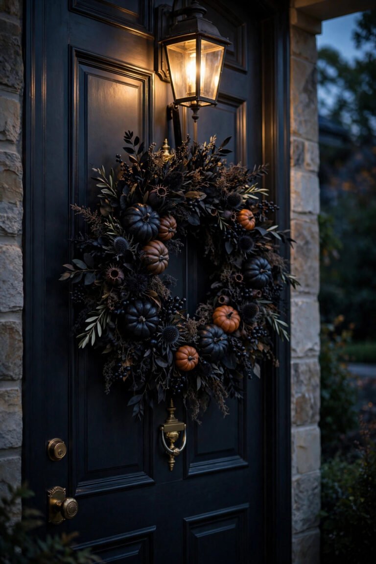 25 Halloween Wreath Ideas for a Spooky-Chic Welcome
