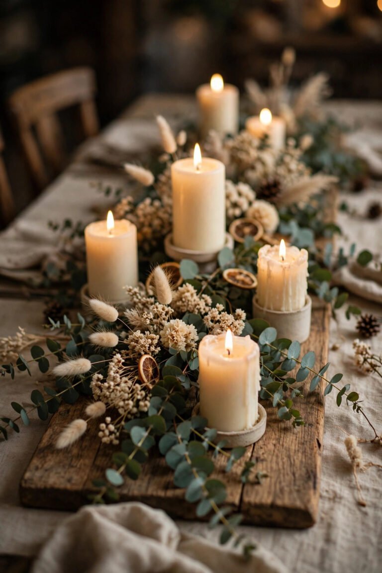 30 Christmas Centerpiece Ideas for a Table Your Guests Will Remember