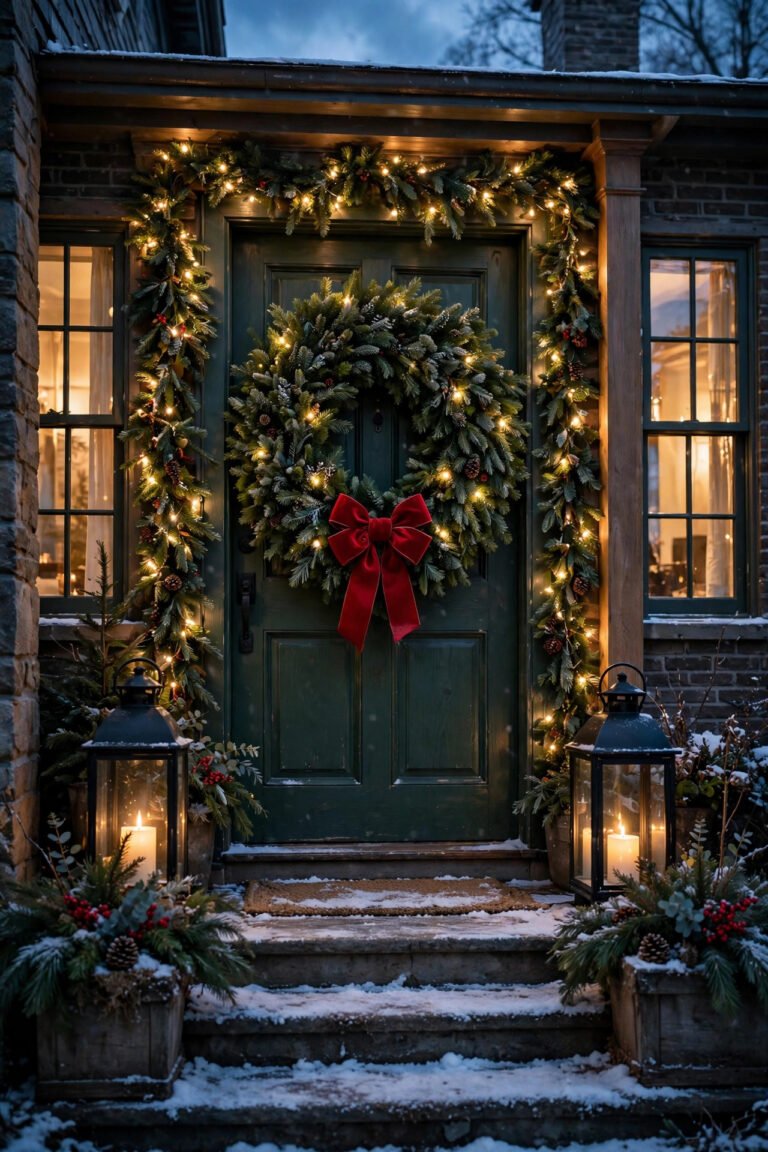35 Christmas Outdoor Decoration Ideas for a Festive and Magical Home